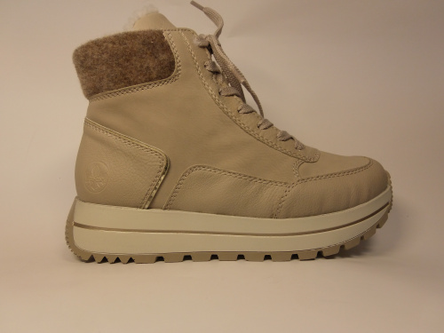 Rieker (бот.жен. беж, шнур, молния д/сез.)