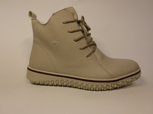 Rieker (бот.жен. бежев., молн/шнур. д/сез.)
