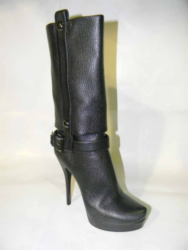 Loriblu (сап. ж. черные на молнии,  д/сез.)