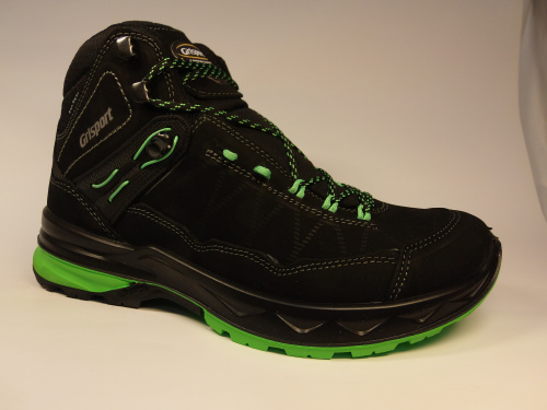 GRISPORT (бот.муж. черн,шнурки, д/сез.)