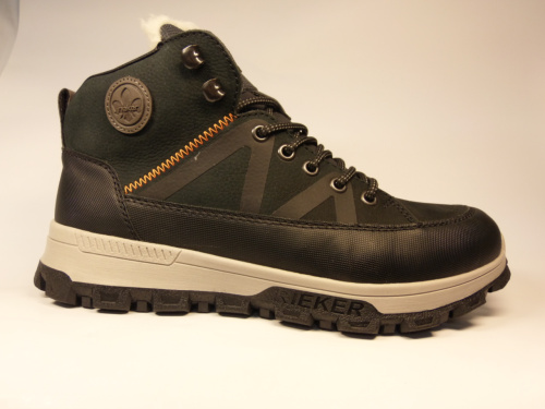 Rieker (бот. муж. черн/синий. шн.молн, д/сез.)