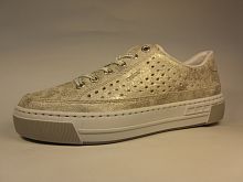 Rieker (п/бот.жен. бежевые, шн, отв. лето)