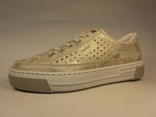 Rieker (п/бот.жен. бежевые, шн, отв. лето)