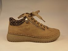 Rieker (бот.жен. беж, шнур, молния д/сез.)