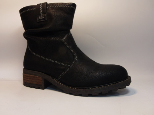 Rieker (жен. п/сап. черн., молн, зима)