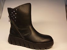 Rieker (п/сап.жен. черн.молния,д/сез.)