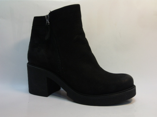 GOERGO (бот.жен. черные, 2 молнии, зима)