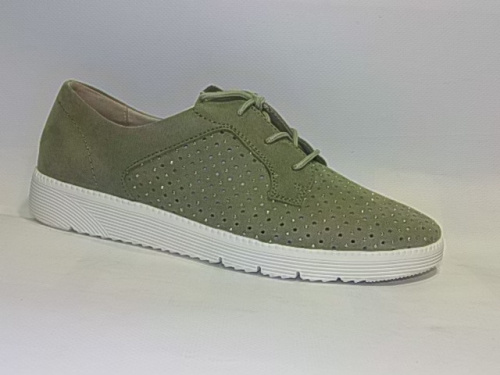 Tamaris (п/бот.жен. зел. отв., шнурки. лето)