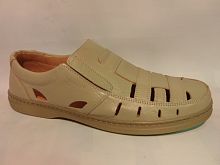 ROMER (п/бот. муж.бежевые.с язычком, лето)