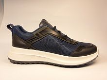 Clemento (п/бот. муж.синие, шнур, лето)